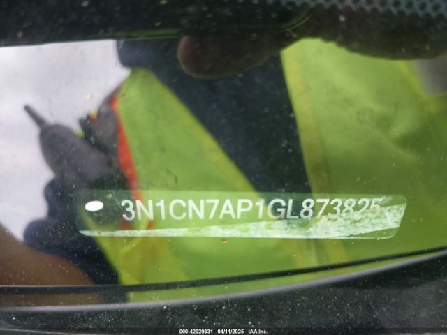 3N1CN7AP1GL873825 Nissan Versa 1.6 S/1.6 S+/1.6 Sl/1.6 Sv
