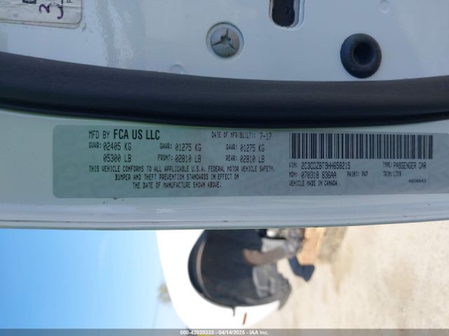 2C3CDZBT9HH658215 Dodge Challenger R/t