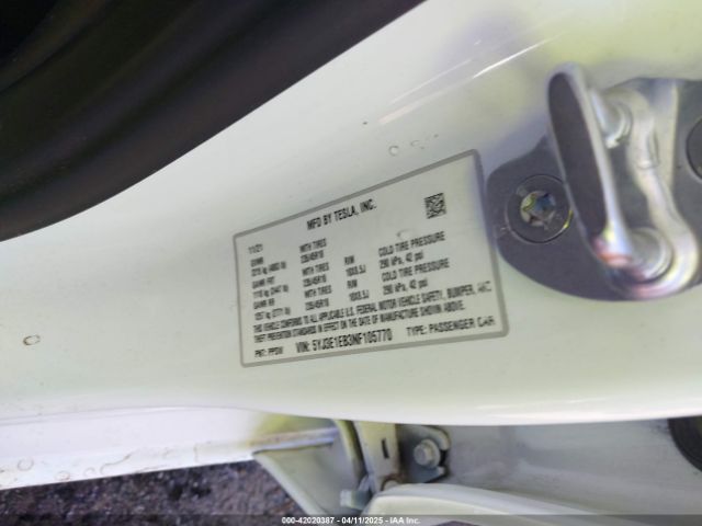 2022 TESLA MODEL 3 5YJ3E1EB3NF105770 Photo 8
