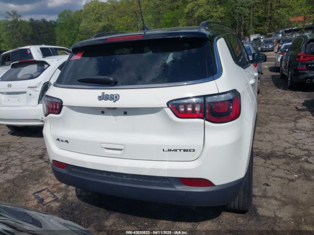 3C4NJDCB0JT314422 Jeep Compass Limited 4x4