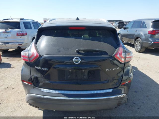 5N1AZ2MG6FN218268 Nissan Murano Platinum