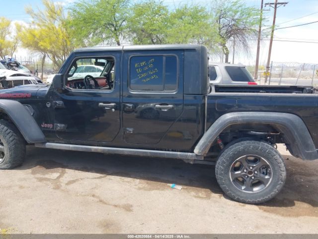 1C6JJTBM3NL165377 Jeep Gladiator Rubicon 4x4
