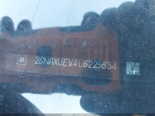 2GNAXUEV4L6225634 Chevrolet Equinox Awd Lt 1.5l Turbo