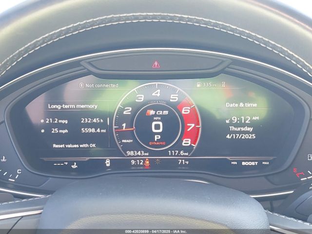 WA1C4AFY4J2128827 Audi Sq5 3.0t Premium Plus