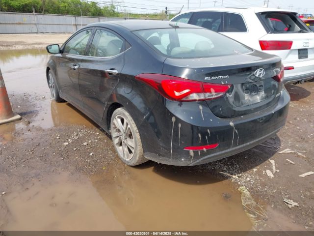 5NPDH4AEXEH496334 Hyundai Elantra Limited