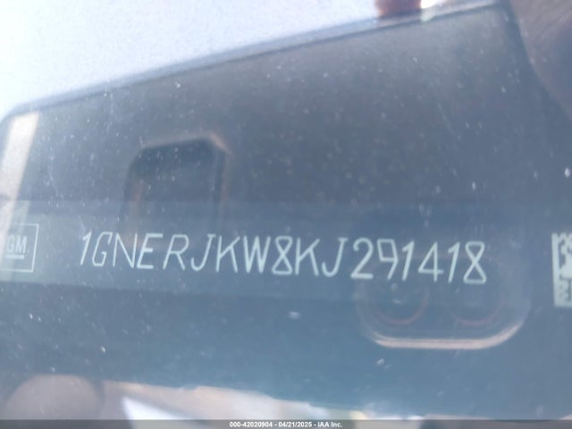 1GNERJKW8KJ291418 Chevrolet Traverse Rs
