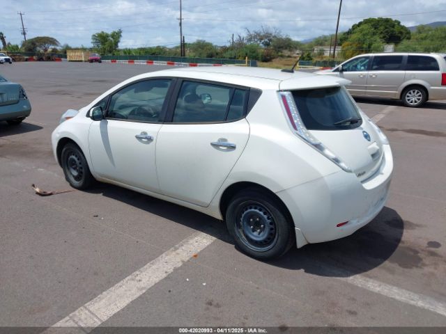 1N4AZ0CP6FC332749 Nissan LEAF S