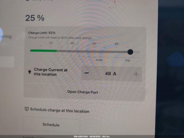 7SAXCBE5XPF414293 Tesla MODEL X