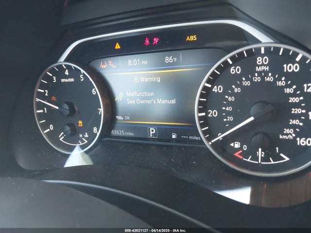 5N1AZ2DJ8MC117592 Nissan Murano Platinum Fwd