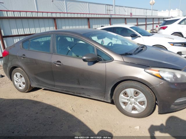KNAFX4A66F5363167 KIA FORTE LX