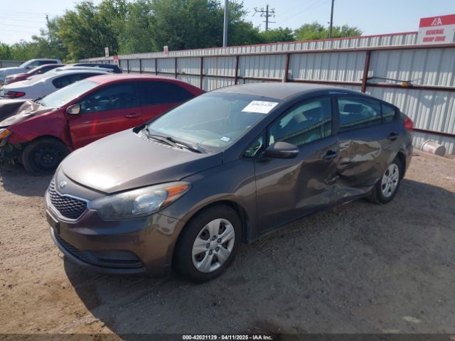 KNAFX4A66F5363167 KIA FORTE LX