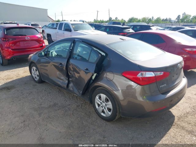 KNAFX4A66F5363167 KIA FORTE LX