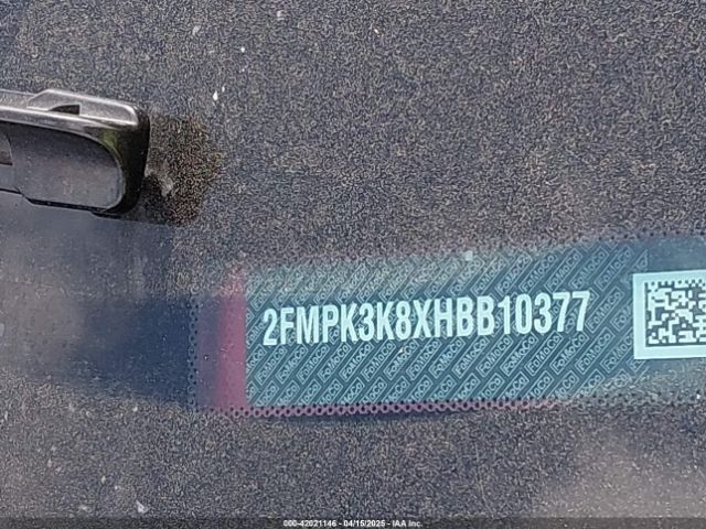 2FMPK3K8XHBB10377 Ford Edge Titanium