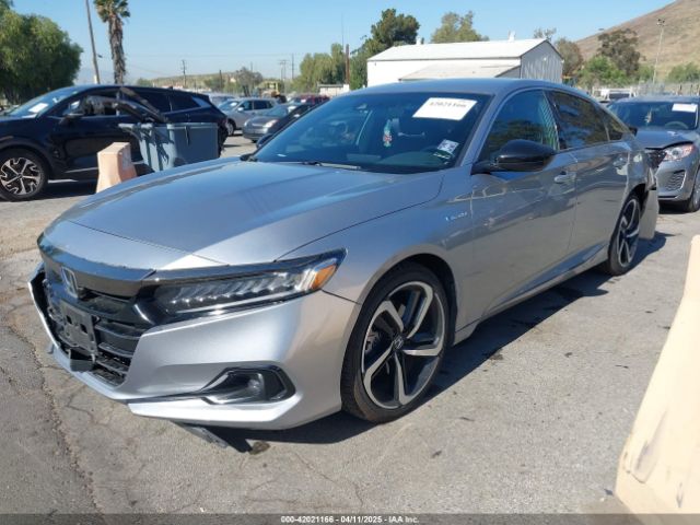 1HGCV3F22NA019242 Honda Accord Hybrid Sport