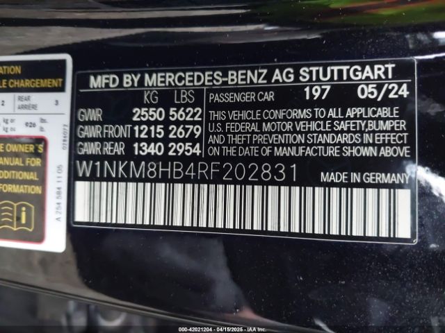 2024 MERCEDES-BENZ AMG GLC 43 W1NKM8HB4RF202831 Photo 8