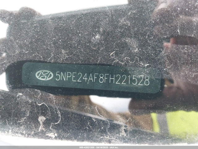 5NPE24AF8FH221528 Hyundai SONATA SE