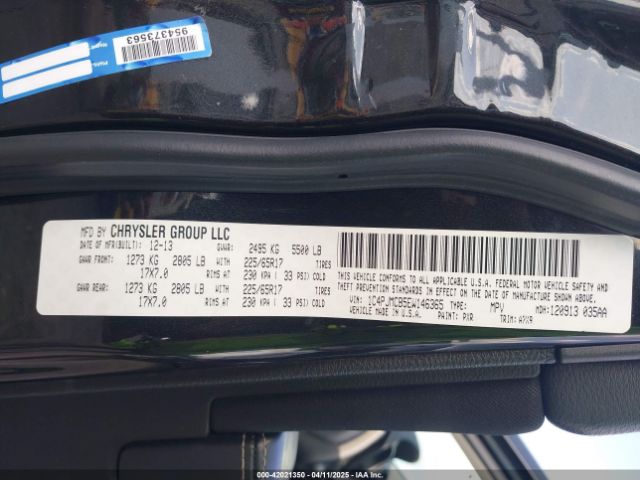 1C4PJMCB5EW146365 Jeep Cherokee Latitude
