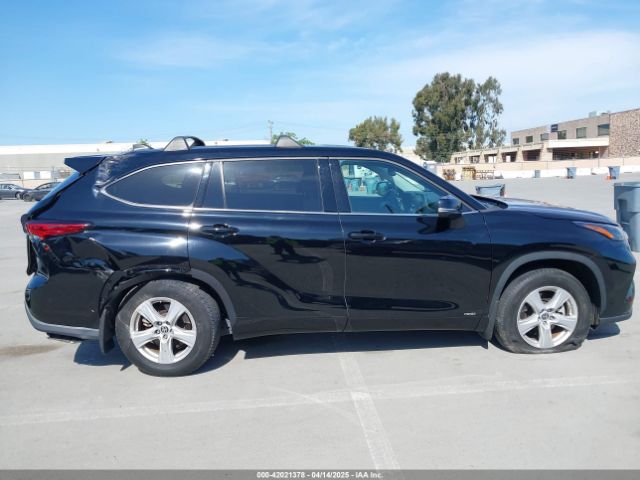 5TDBBRCH1NS541023 Toyota Highlander Hybrid Le