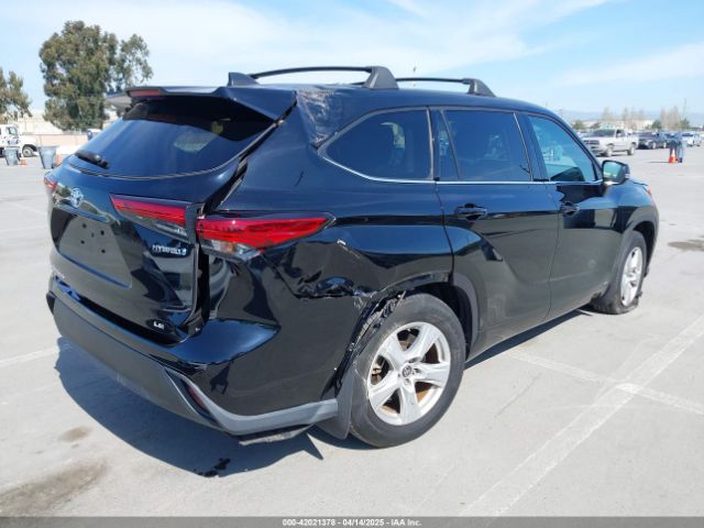 5TDBBRCH1NS541023 Toyota Highlander Hybrid Le