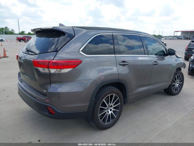 5TDKZRFH8JS532501 Toyota Highlander Se