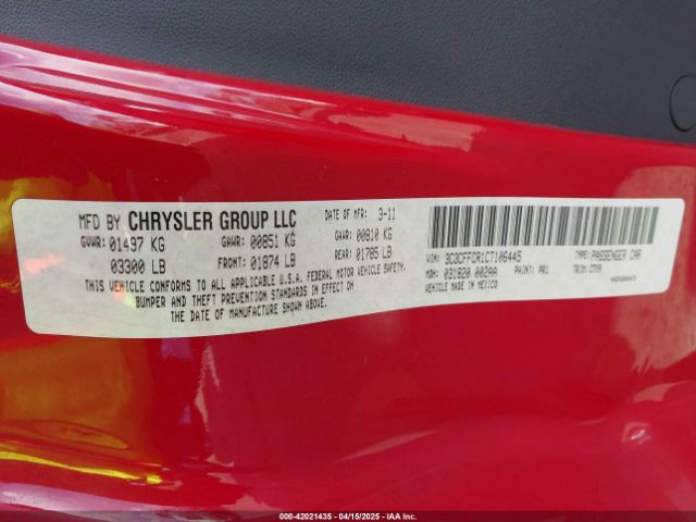 2012 FIAT 500 3C3CFFCR1CT106445 Photo 8