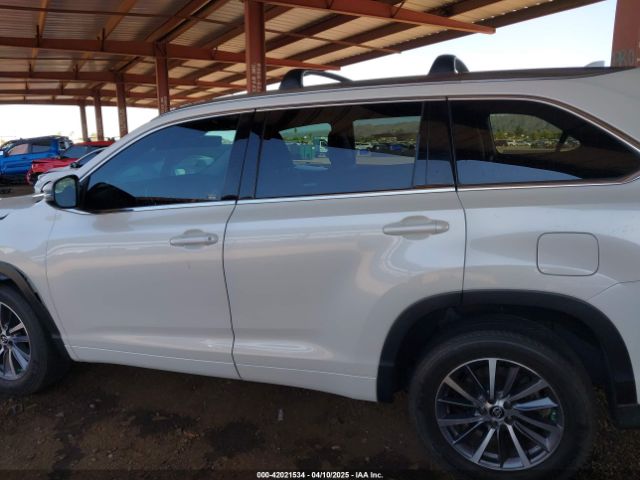 5TDKZRFH0JS549924 Toyota Highlander Xle