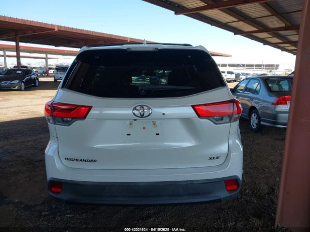 5TDKZRFH0JS549924 Toyota Highlander Xle