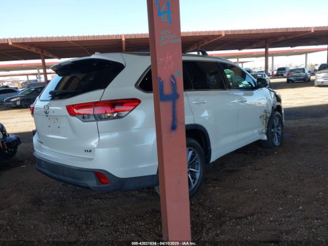 5TDKZRFH0JS549924 Toyota Highlander Xle