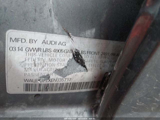 2014 AUDI A4 WAUFFAFLXEN035717 Photo 8
