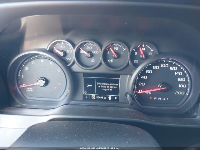 1GCUYBEF1LZ201263 Chevrolet Silverado 1500 4wd  Short Bed Custom/4wd  Standard Bed Custom
