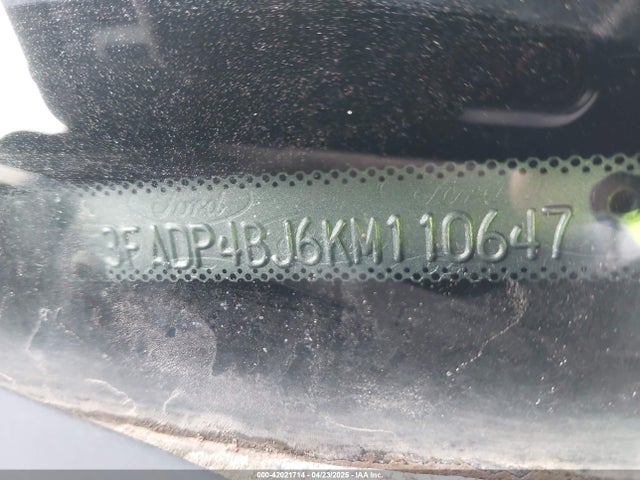 3FADP4BJ6KM110647 Ford FIESTA SE