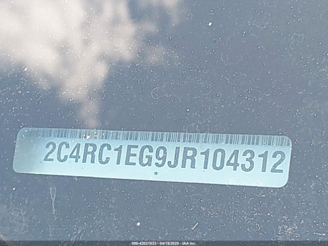 2C4RC1EG9JR104312 Chrysler Pacifica Touring L Plus