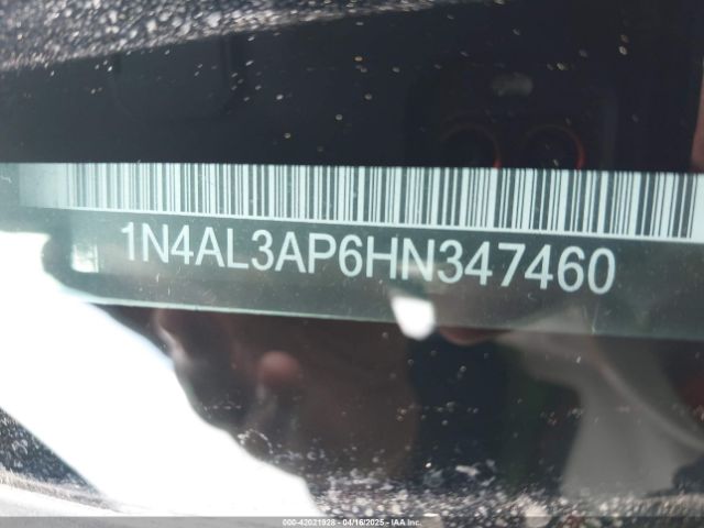 1N4AL3AP6HN347460 Nissan Altima 2.5 S