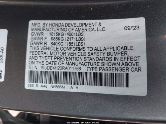 2024 ACURA INTEGRA 19UDE4H20RA011766 Photo 8