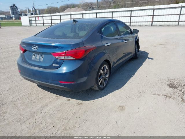 KMHDH4AE6EU096045 Hyundai Elantra Limited