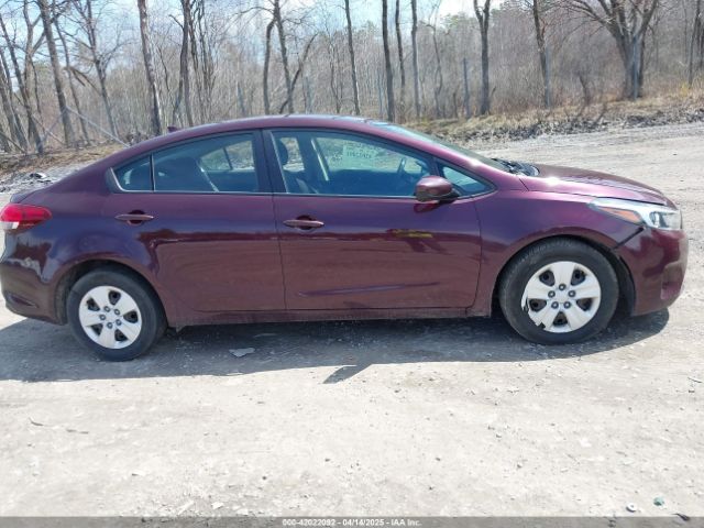 3KPFK4A72JE185782 KIA FORTE LX