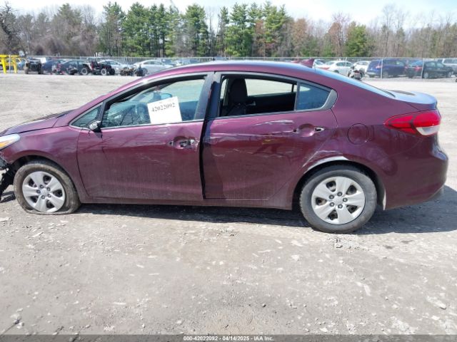 3KPFK4A72JE185782 KIA FORTE LX