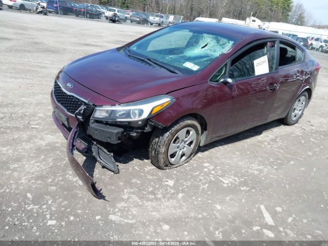 3KPFK4A72JE185782 KIA FORTE LX