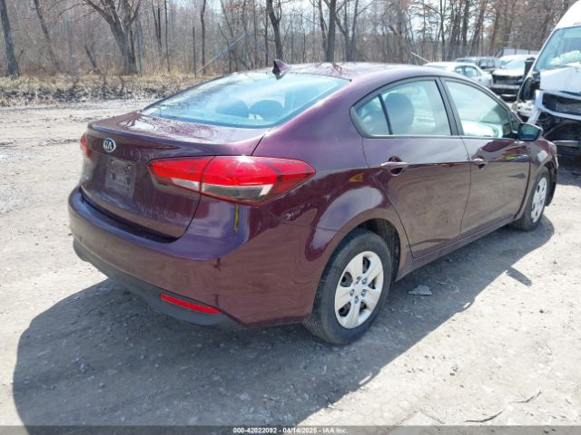 3KPFK4A72JE185782 KIA FORTE LX
