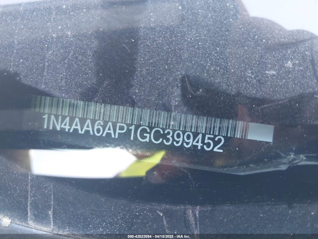 Nissan Maxima 2016 1N4AA6AP1GC399452 Image 9