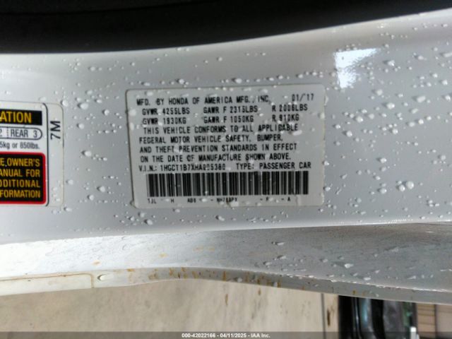 1HGCT1B7XHA005380 Honda ACCORD EX