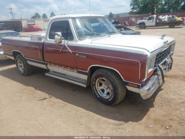 1983 DODGE D-SERIES 1B7GD14T1DS468424