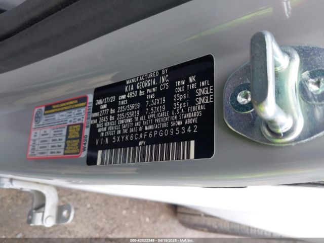 5XYK6CAF6PG095342 KIA Sportage X-line
