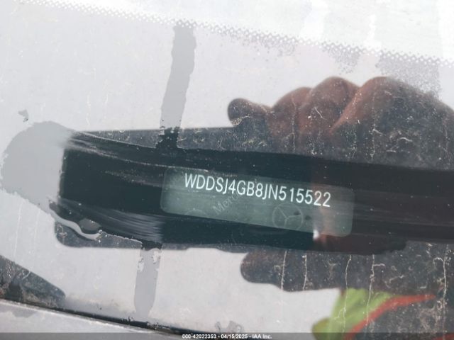 WDDSJ4GB8JN515522 Mercedes-Benz CLA 250 4MATIC