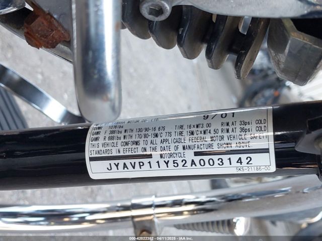 2002 YAMAHA XVS1100 JYAVP11Y52A003142 Photo 9