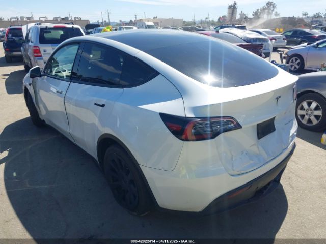 2023 TESLA MODEL Y 7SAYGDEE4PF752468 Photo 2