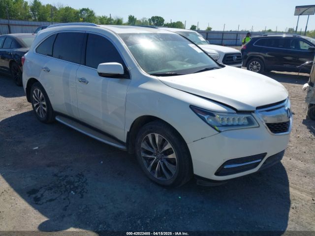 2015 ACURA MDX 5FRYD3H49FB003732 Photo 0