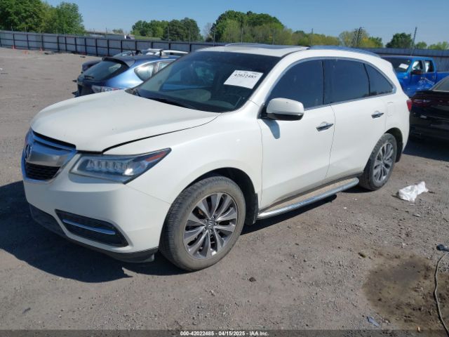 2015 ACURA MDX 5FRYD3H49FB003732 Photo 1