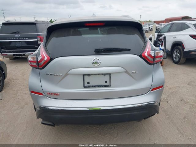 5N1AZ2MGXFN229502 Nissan MURANO SL