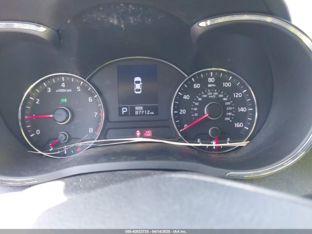 KNAFX5A89G5627605 KIA FORTE EX